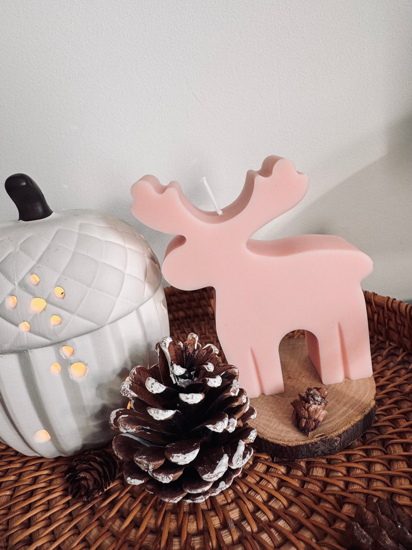Bougie Rêne de Noël 🦌✨