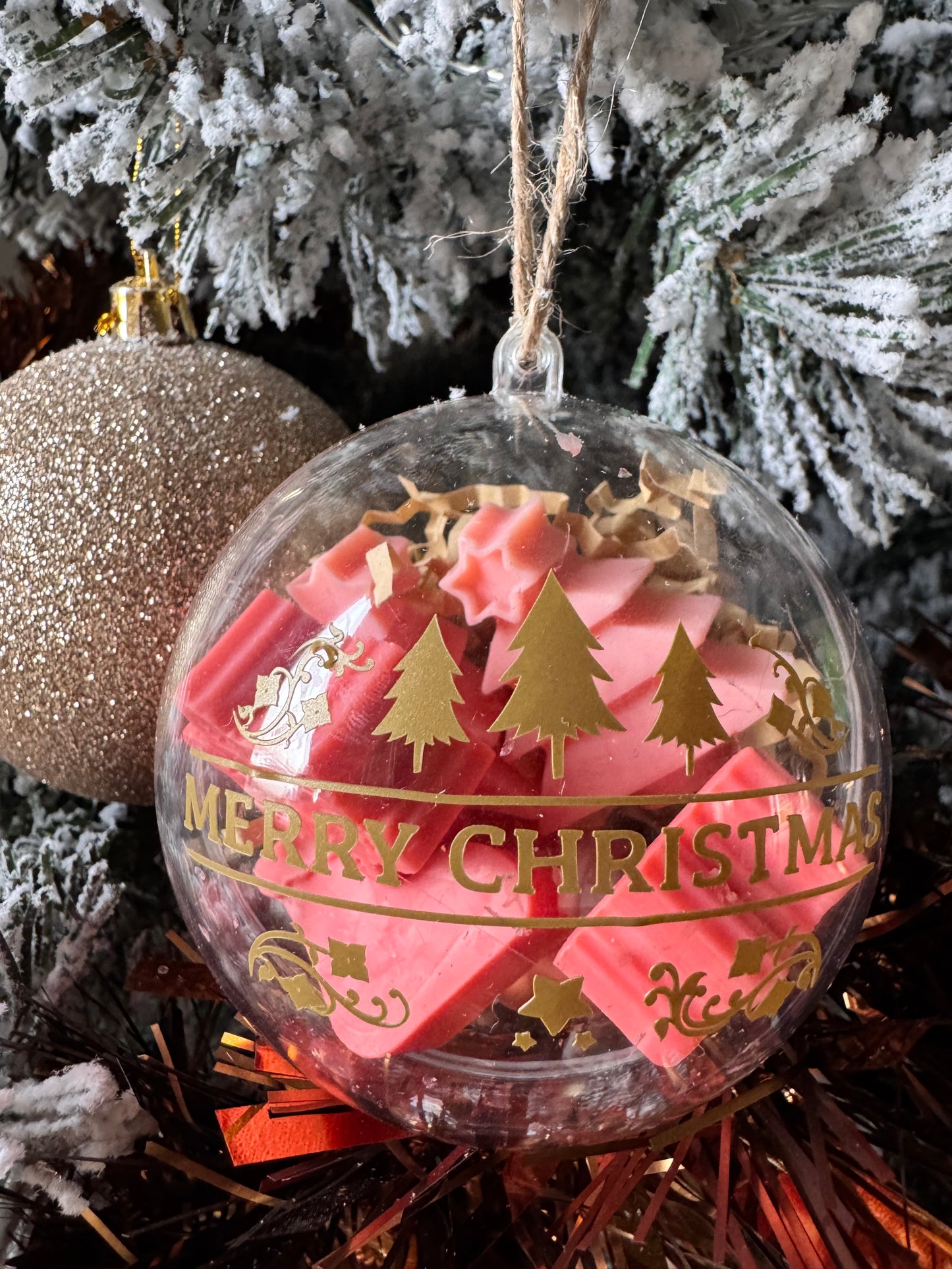 Boule de Noël parfumée 🎅🏼