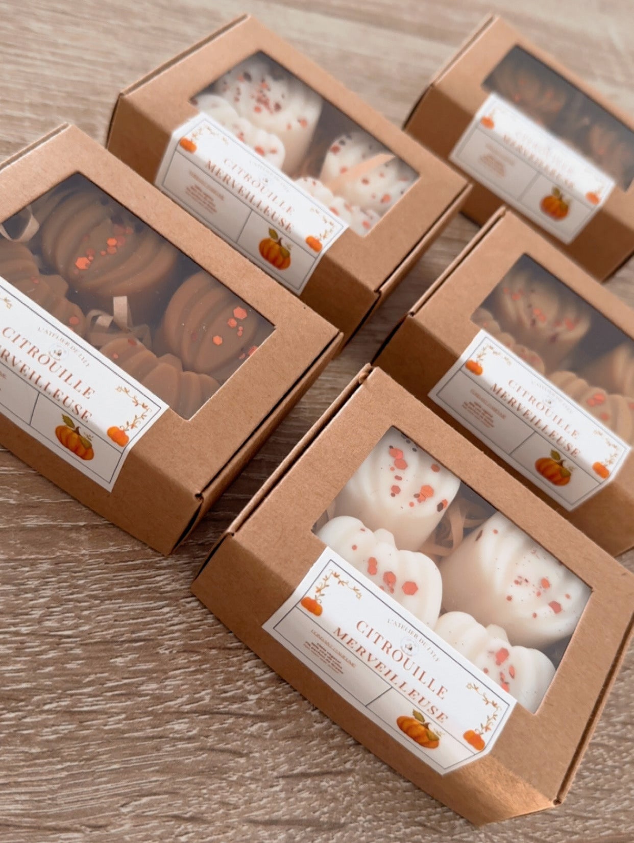 Box Fondant Citrouille